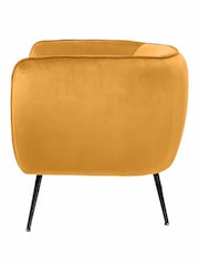 Pacific Gold Lucca Velvet Chair - Image 3 of 5