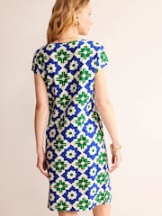 Boden Green 100% Cotton Leah Jersey T-Shirt Dress - Image 3 of 5