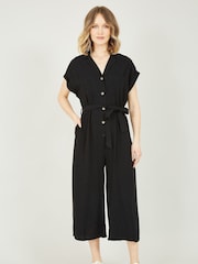 Negro - Mono con botones de Yumi - Imagen 3 de 5