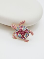 Jon Richard Gold Turtle Brooch Gift Box - Image 3 of 4