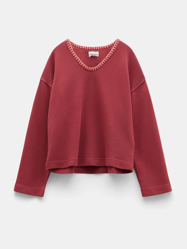 Hush Ellison Sweatshirt mit Kontrastnähten - Bild 5 von 5 Hush Ellison Sweatshirt mit Kontrastnähten - Bild 5 von 5