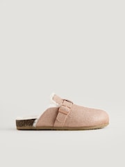 Bath & Body Works Pink Sparkle Cosy Mule Slippers - Image 5 of 9