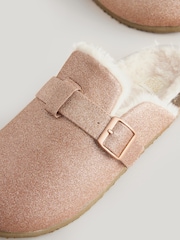 Bath & Body Works Pink Sparkle Cosy Mule Slippers - Image 8 of 9