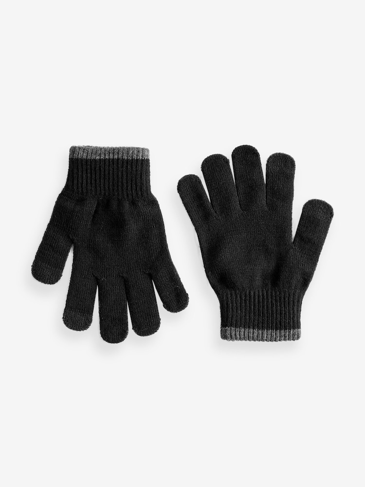 Black Magic Gloves 3 Pack (3-16yrs) - Image 2 of 2 Black Magic Gloves 3 Pack (3-16yrs) - Image 2 of 2