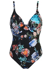 Pour Moi Black Lisbon Underwired Non Padded Swimsuit - Image 3 of 4