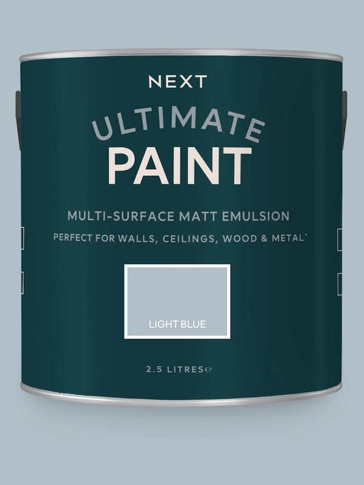 Light Blue Ultimate Multi-Surface 2.5L Paint - Image 2 of 5