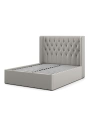 Feather & Black Natural Ives Upholstered End Lift Ottoman Storage Bed - Image 3 of 4