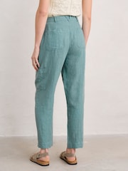 Seasalt Cornwall Light Blue Rock Pipit Trousers - Image 2 of 5