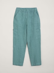 Seasalt Cornwall Light Blue Rock Pipit Trousers - Image 4 of 5