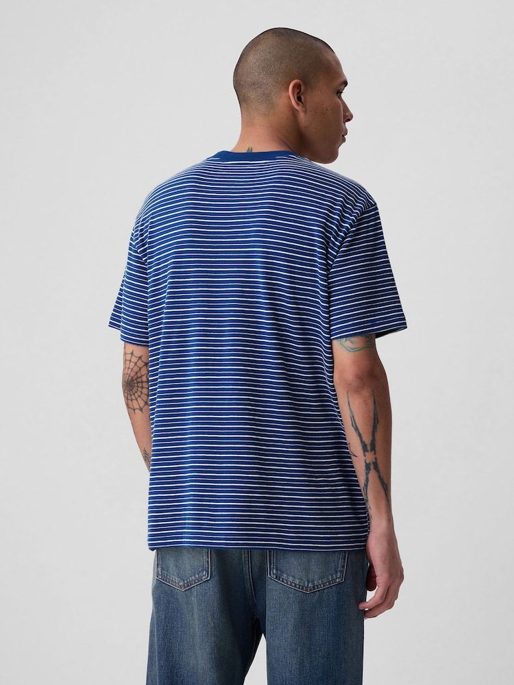 Gap Blue Crew Neck Short Sleeve T-Shirt - Image 2 of 4