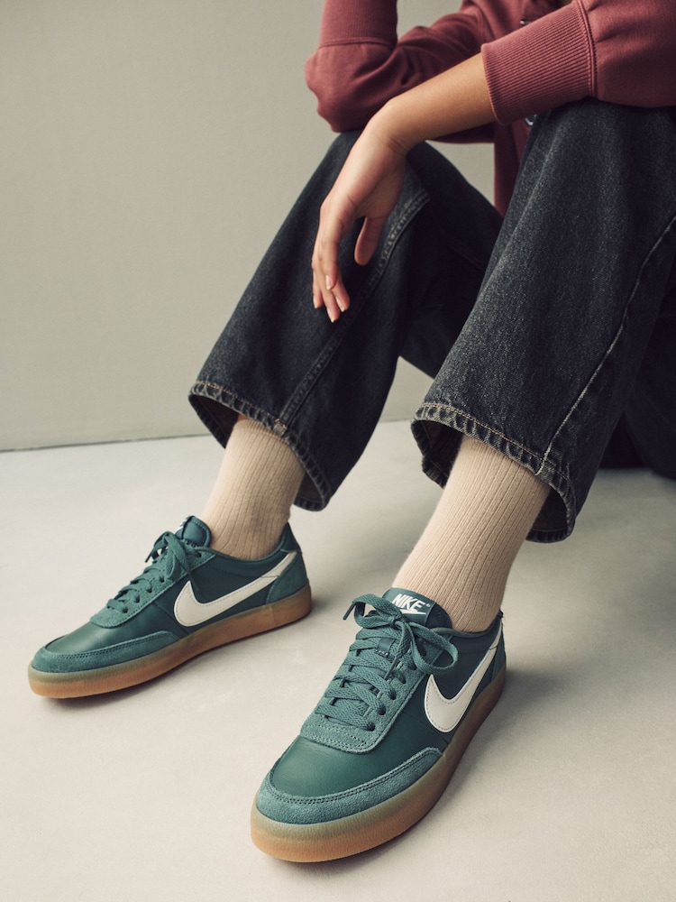 Nike Dark Blue Killshot 2 Leather Gum Sole Trainers - Image 1 of 12