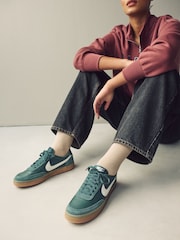 Nike Dark Blue Killshot 2 Leather Gum Sole Trainers - Image 3 of 12
