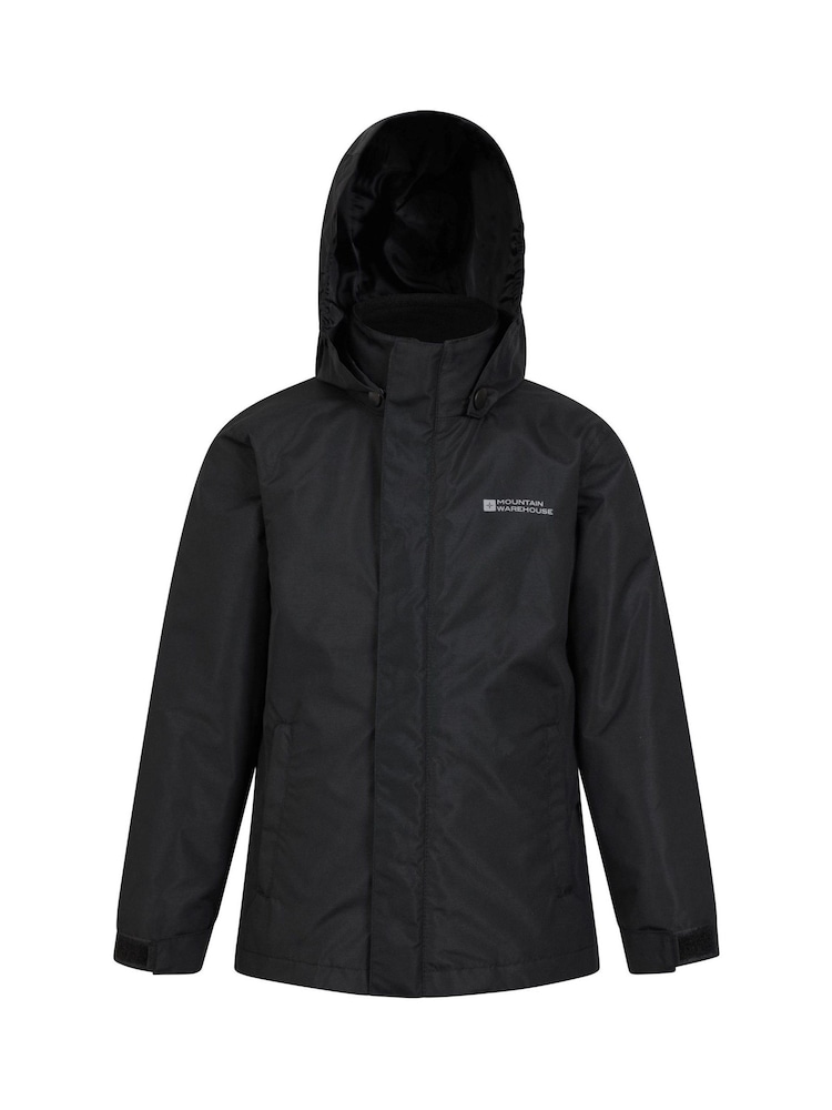 Mountain Warehouse Black Kids Fell 3-In-1 Water Resistant Jacket - Image 5 of 5