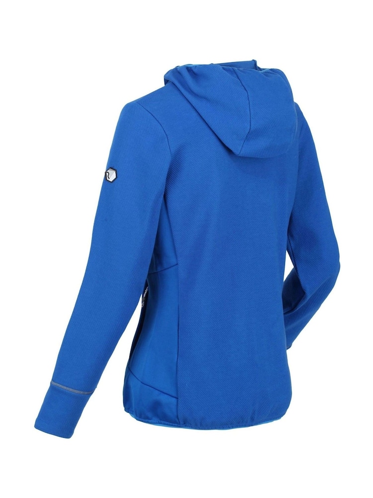 Regatta Blue Highton Pro Full Zip Hooded Fleece - Image 7 of 7
