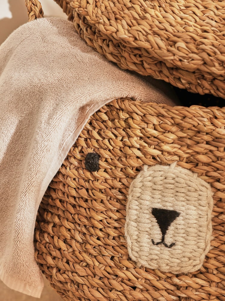 Natural Bear Laundry Hamper - Image 2 of 4