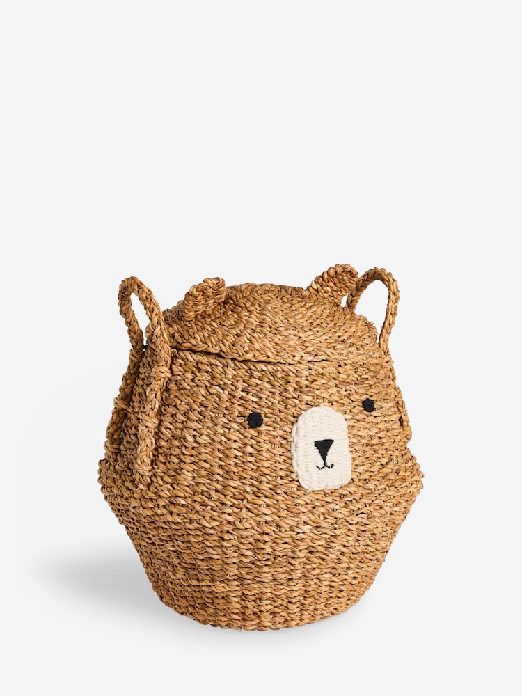 Natural Bear Laundry Hamper - Image 3 of 4