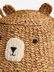 Natural Bear Laundry Hamper - Image 4 of 4