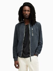 Blau - Allsaints Kairo Bomberjacke - Bild 1 von 5