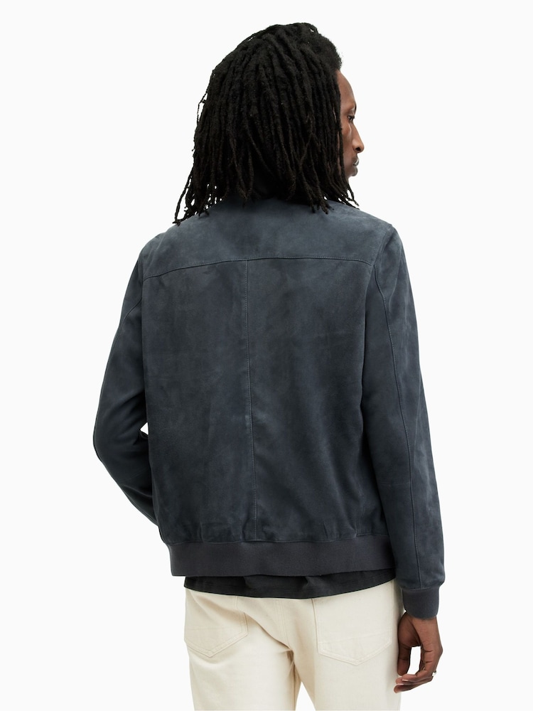 Blau - Allsaints Kairo Bomberjacke - Bild 2 von 5
