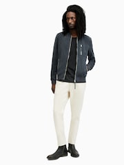 Blau - Allsaints Kairo Bomberjacke - Bild 3 von 5