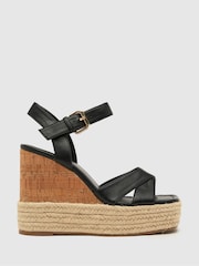 Schuh Valley Cork Espadrille Wedges - Image 1 of 4