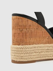 Schuh Valley Cork Espadrille Wedges - Image 4 of 4