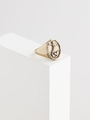 Rockett St George Gold Tone Mermaid Ring - Image 4 of 4