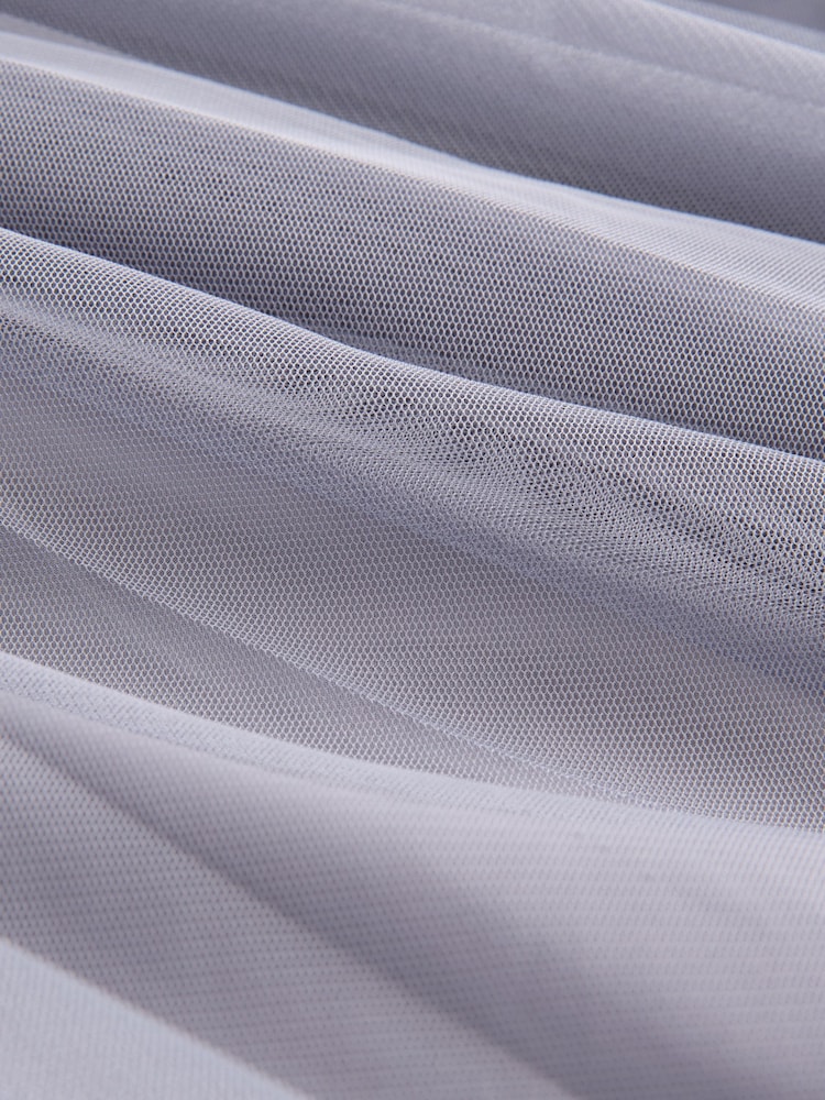 Blau - Maxirock aus Netzstoff - Bild 7 von 7 Blau - Maxirock aus Netzstoff - Bild 7 von 7