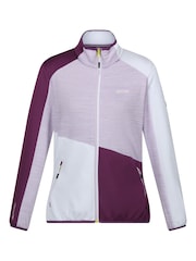 Regatta Purple Womens Yare IX Full Zip Fleece Jacket - Image 5 of 7