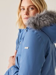 Regatta Blue Voltera Parka - Image 4 of 6