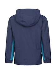 Mountain Warehouse Mid Blue Kids Cannonball 3 In 1 Waterproof Jacket - Image 2 of 5