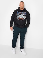 BadRhino Big & Tall Blue Cargo Joggers - Image 3 of 6