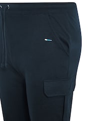BadRhino Big & Tall Blue Cargo Joggers - Image 6 of 6