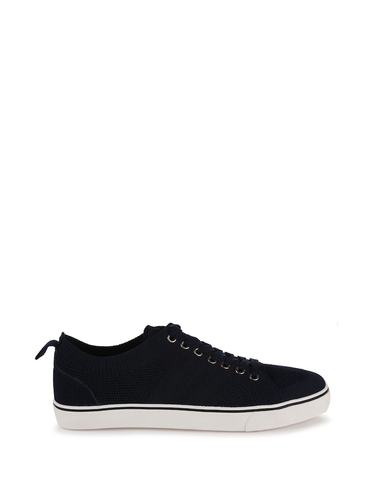 Regatta Blue Mens Knitted Trainers - Image 1 of 6
