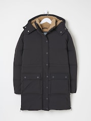 FatFace Maddie Black Puffer Coat - Image 6 of 6