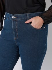 Evans Blue Bootcut Jeans - Image 5 of 5