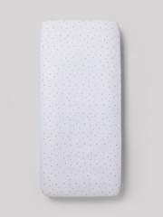 White Christmas Fitted 100% Cotton Sheet - Image 2 of 4
