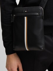 BOSS Black Signature Stripe Envelope Bag - Image 3 of 8