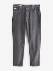 Grey Mid Regular Fit Corduroy 5 Pocket Trousers - Image 8 of 12