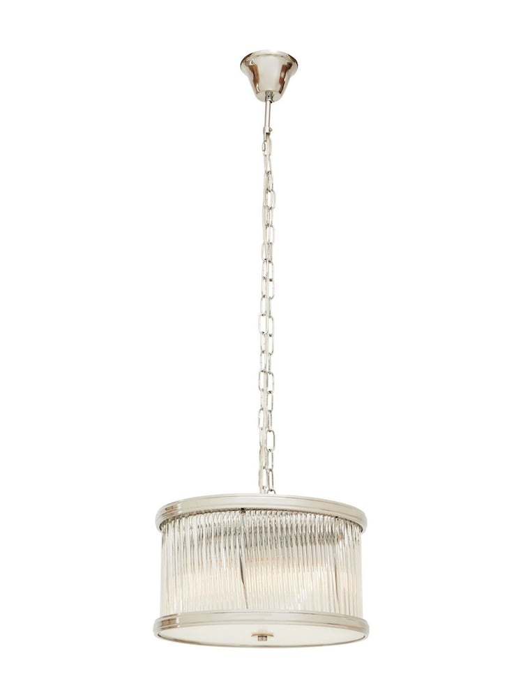 Interiors by Premier Silver Kensington Townhouse 5 Bulb Pendant Light - Image 4 of 4 Interiors by Premier Silver Kensington Townhouse 5 Bulb Pendant Light - Image 4 of 4