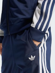 adidas Originals Blue SST Little Kids Tracksuit - Image 4 of 5