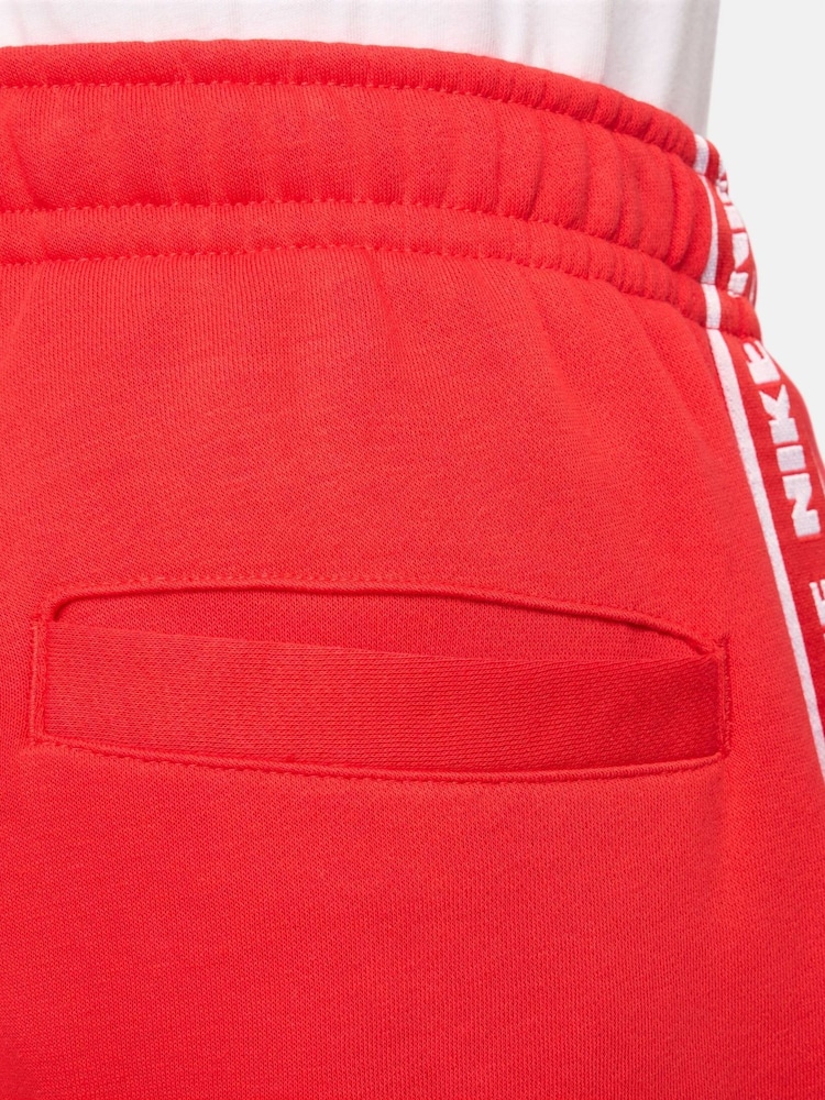 Nike Red Club Fleece Hooded Tracksuit - Image 10 of 11