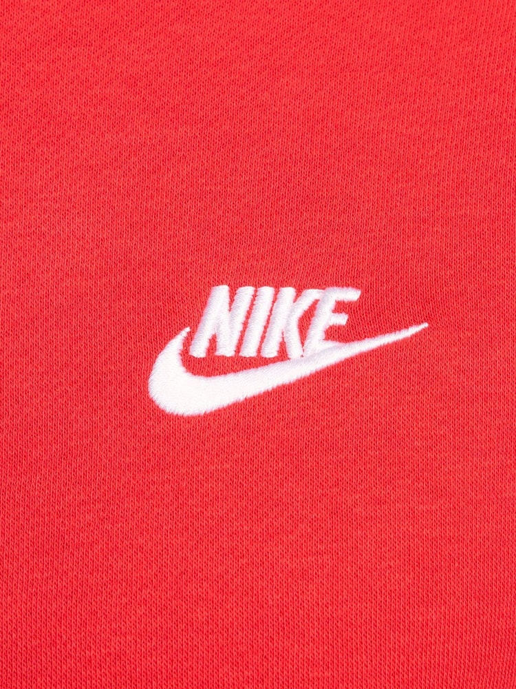 Nike Red Club Fleece Hooded Tracksuit - Image 11 of 11