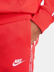 Nike Red Club Fleece Hooded Tracksuit - Image 7 of 11