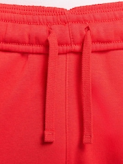 Nike Red Club Fleece Hooded Tracksuit - Image 9 of 11