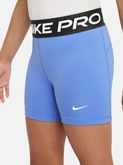 Nike Blue Pro Dri-FIT Shorts - Image 3 of 6