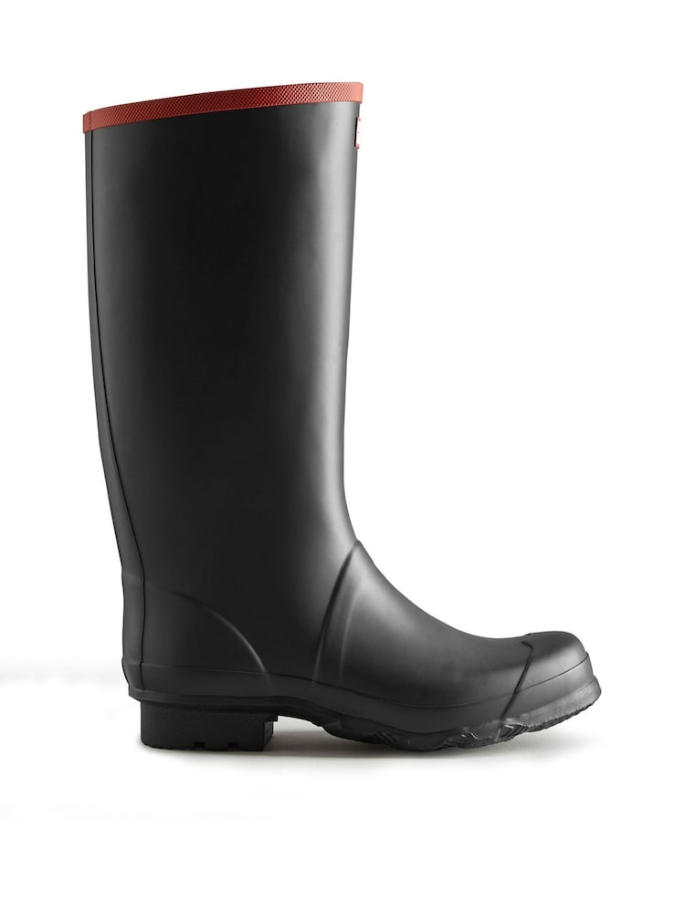 Hunter Argylle Full Knee Black Wellies - Image 1 of 4