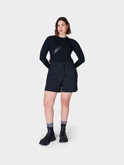 Sweaty Betty Black Glisten Seamless Jumper - Image 3 of 7