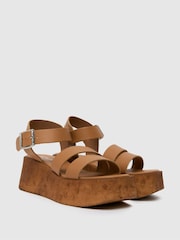 Schuh Viola Cork Wedges - Image 3 of 4