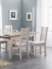 Julian Bowen Elephant Grey Richmond Dining Chairs Set Of 2 - Image 1 of 6
